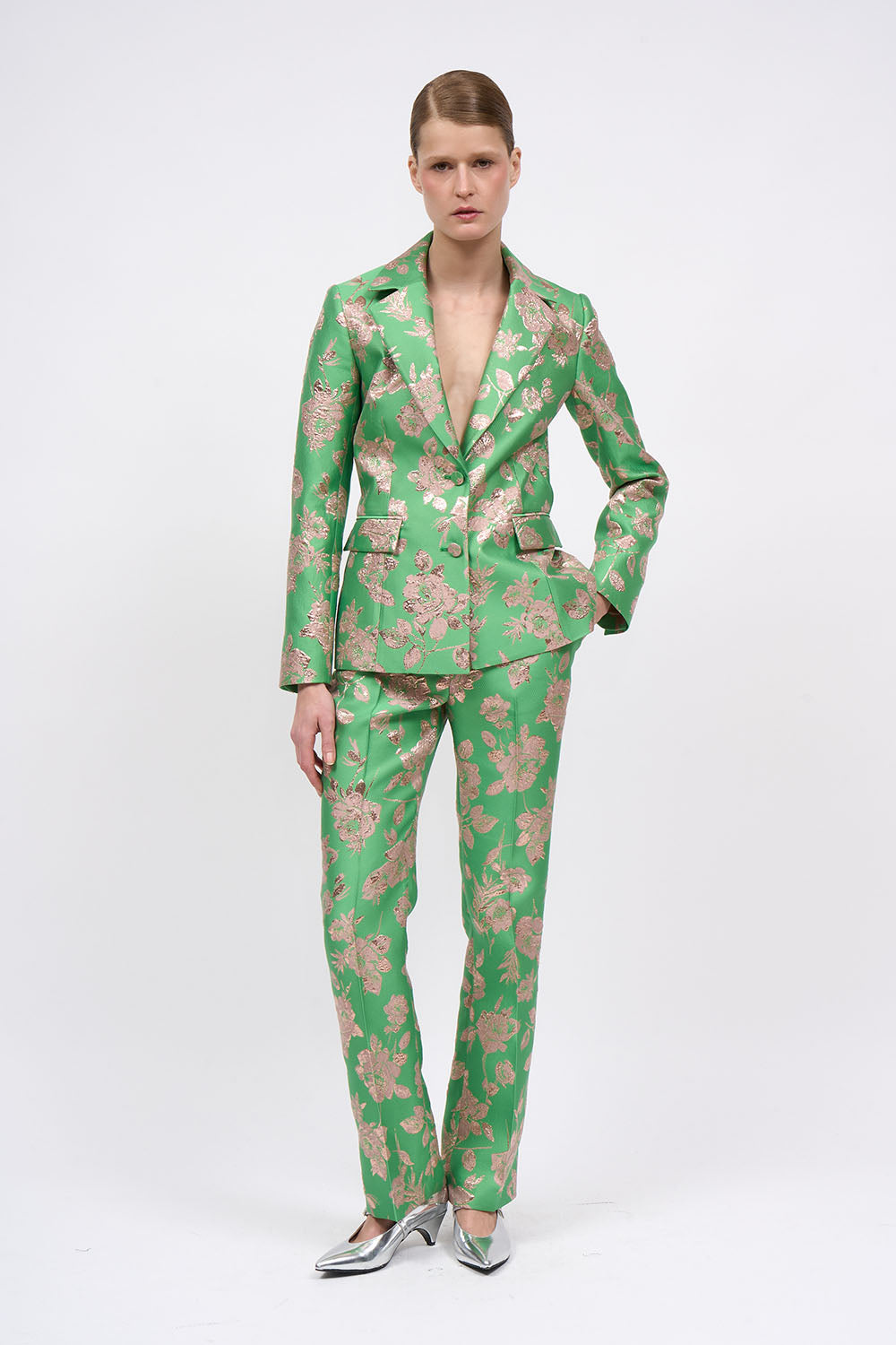 Paul & Joe Romance veste cintrée jacquard floral
