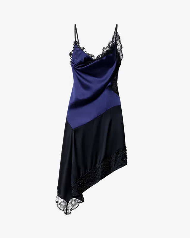 Isabel Marant Anazia robe nuit soie dentelle