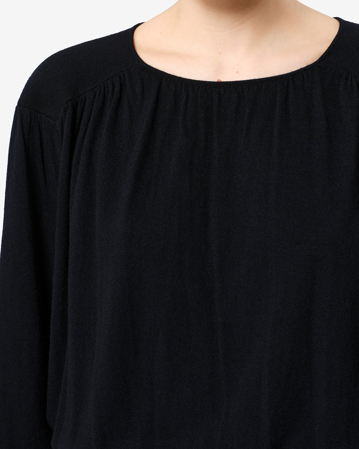 Isabel Marant Enza pull noir viscose laine ample