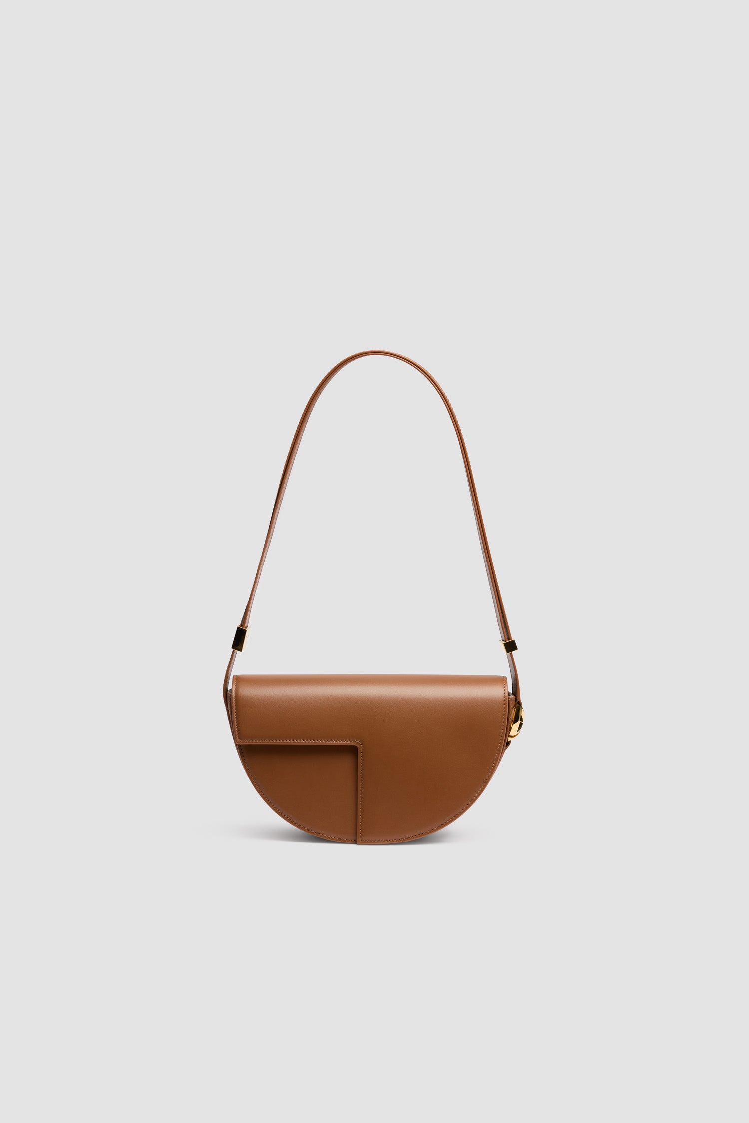 Patou BA022 Le Patou sac cuir Acajou 25 cm bandoulière