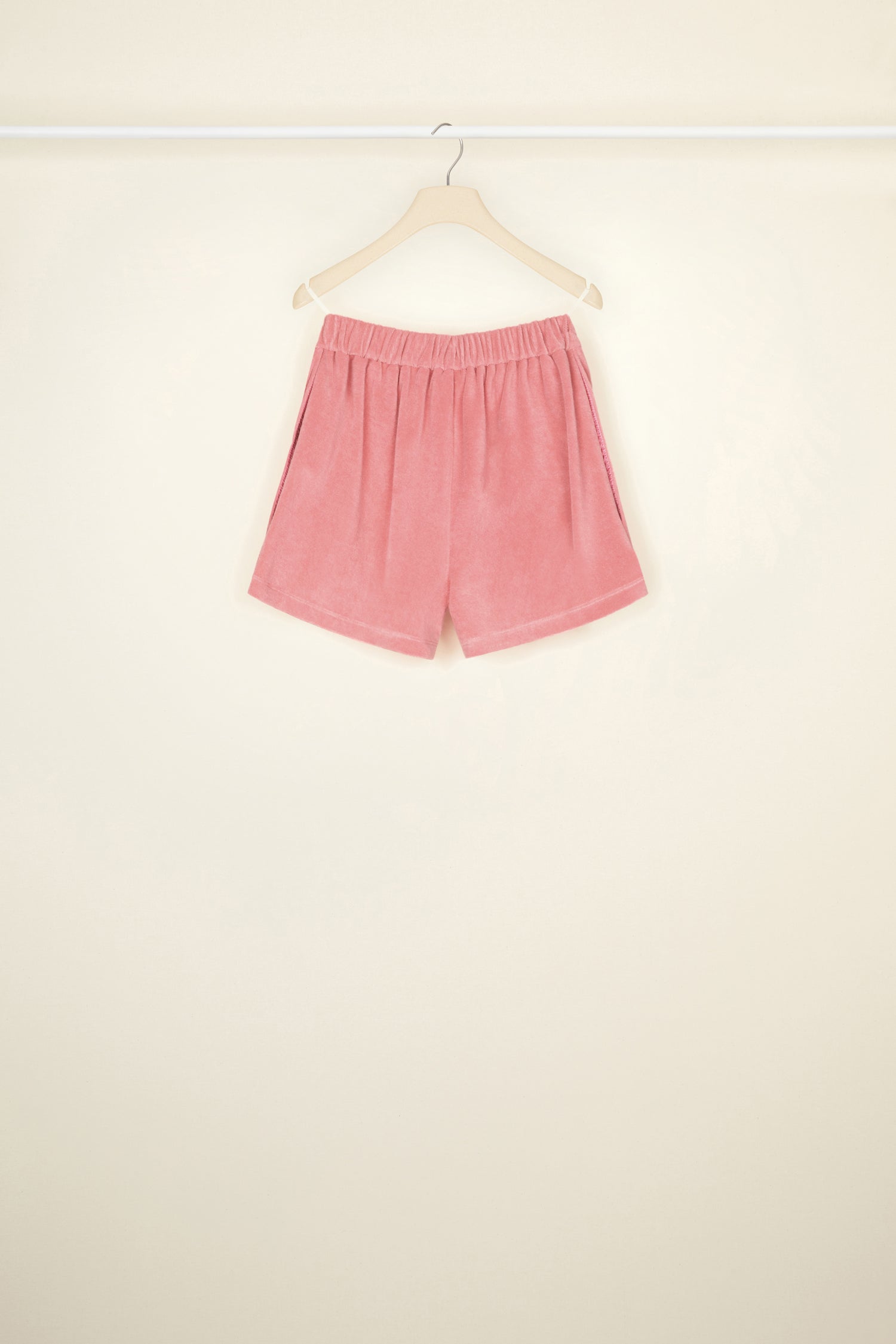 Patou JE040 short boxer éponge coton rose Antique Pink