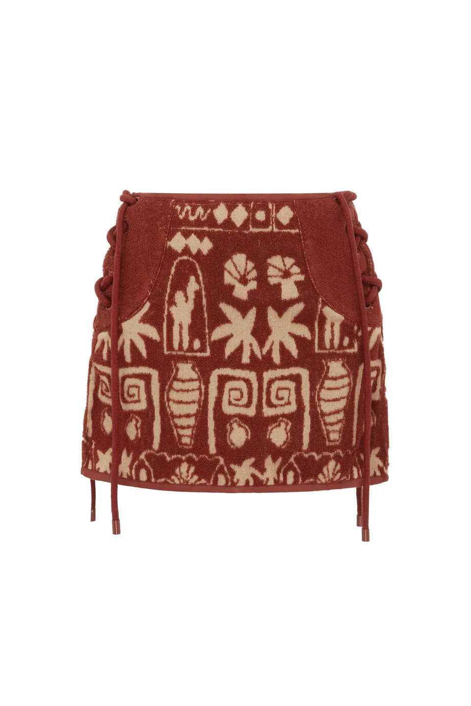Alemaïs Maya jupe mini coton bio imprimé Marrakech