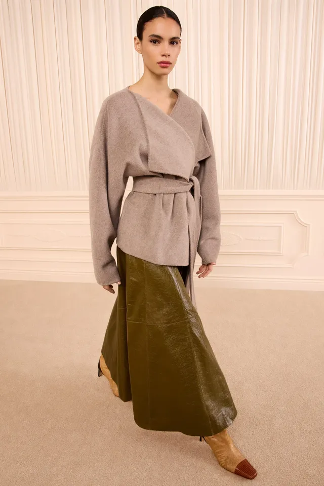 Ulla Johnson Sasha manteau laine Dove Melange S
