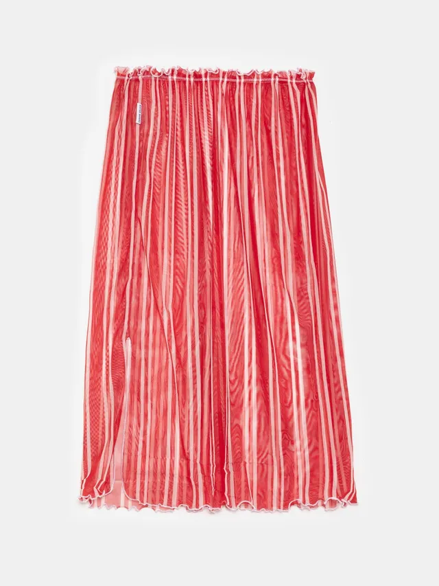 Ester Manas Easy jupe Red Striped rayures rouges