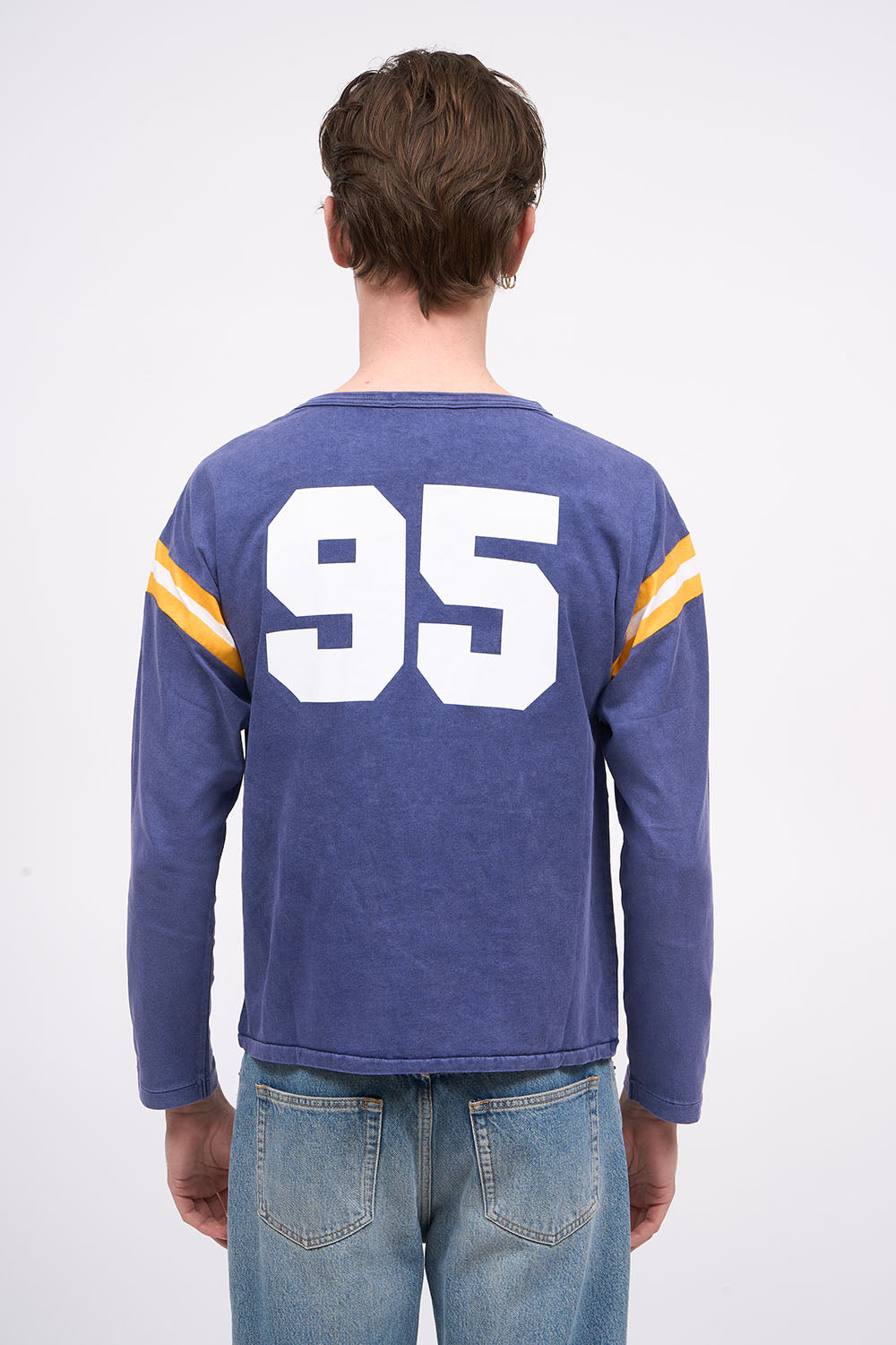 Paul & Joe Baseball t-shirt coton floqué navy S