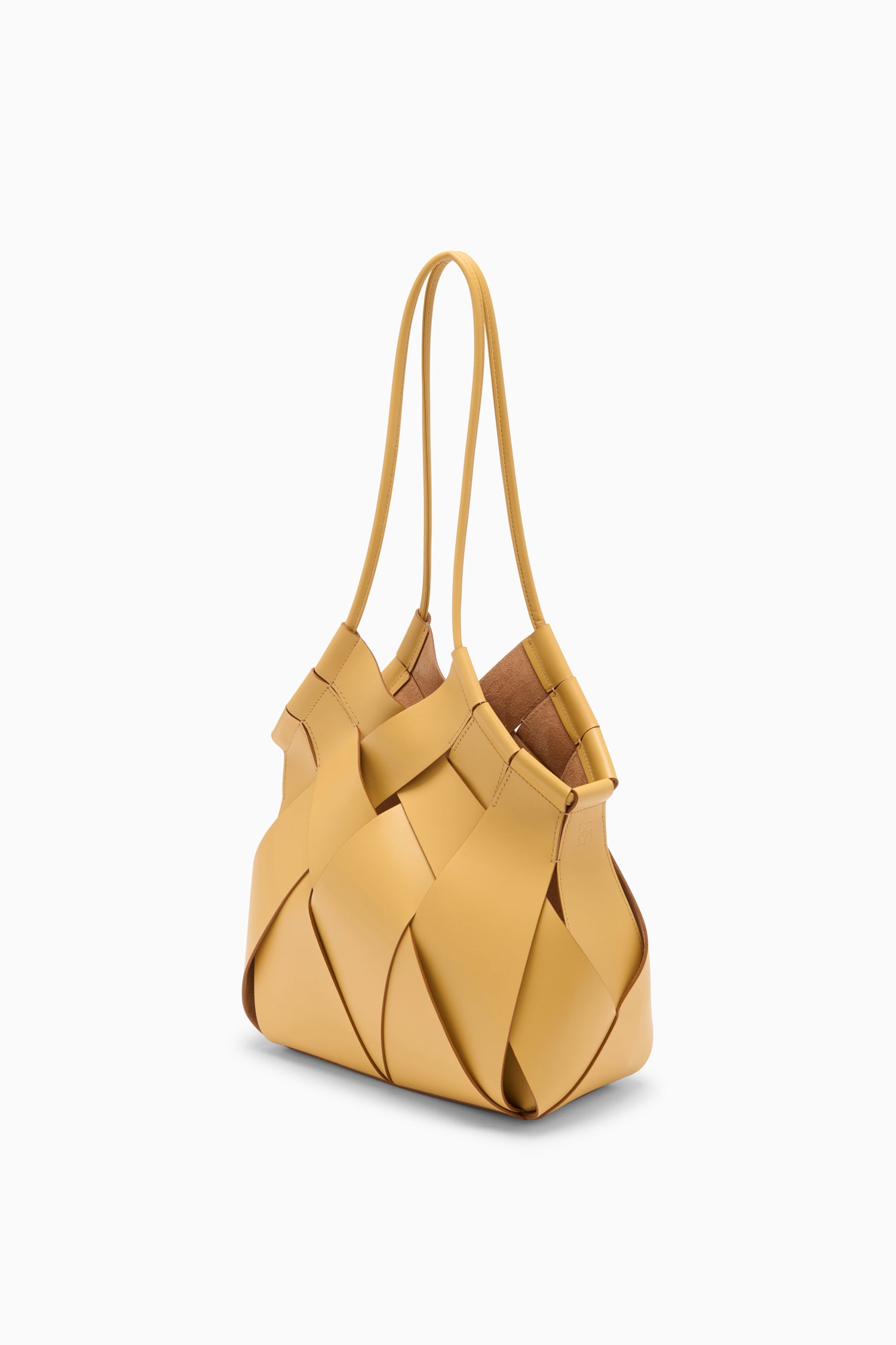 Ulla Johnson Charlotte sac épaule lotus jaune cuir