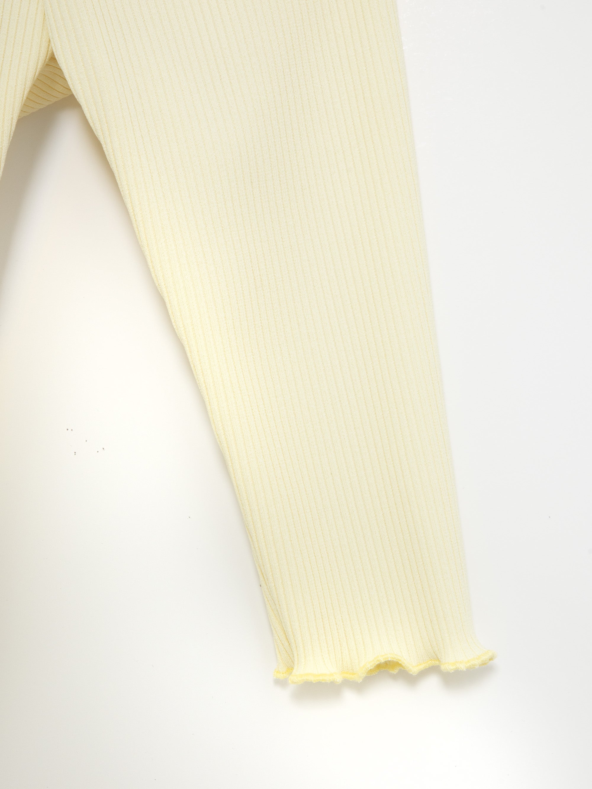 Ester Manas Mini Manas legging bébé jaune 95% coton