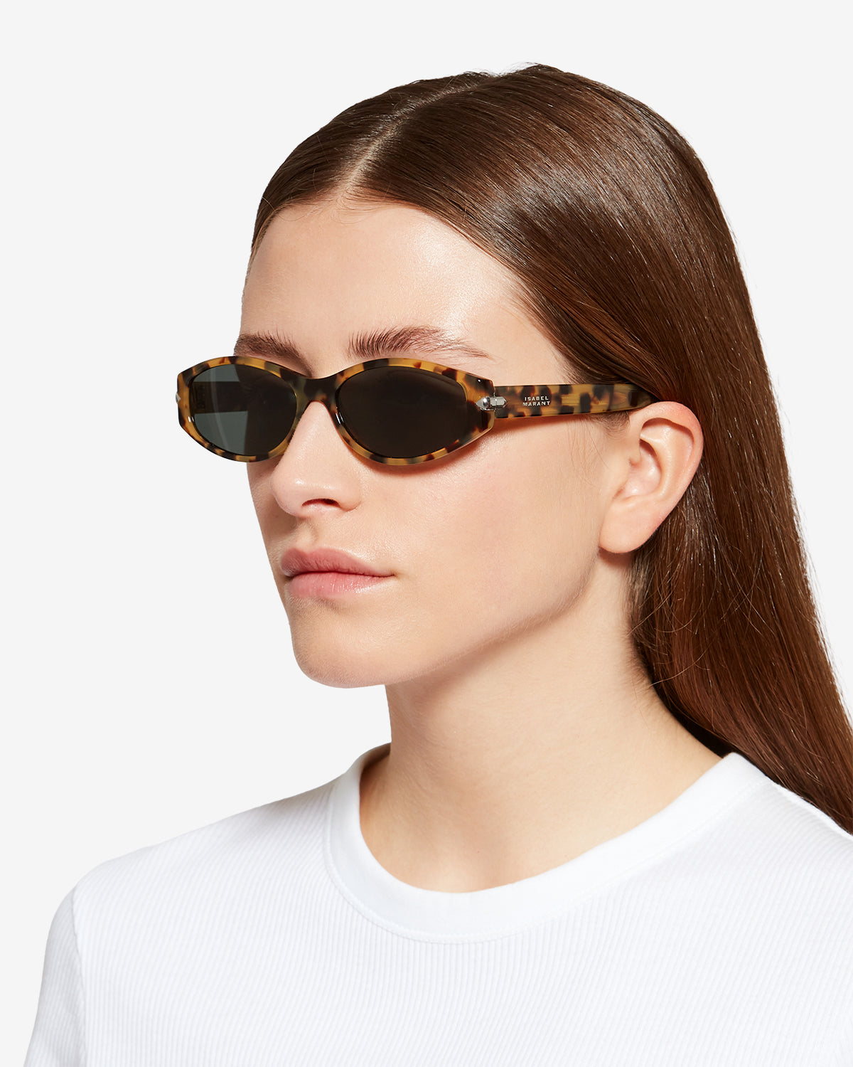 Isabel Marant Pixa IM0265S lunettes soleil havane vert