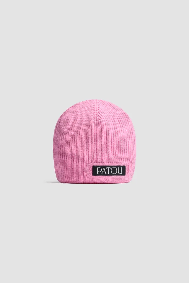Patou AC102 Bonnet Laine Cachemire Rose