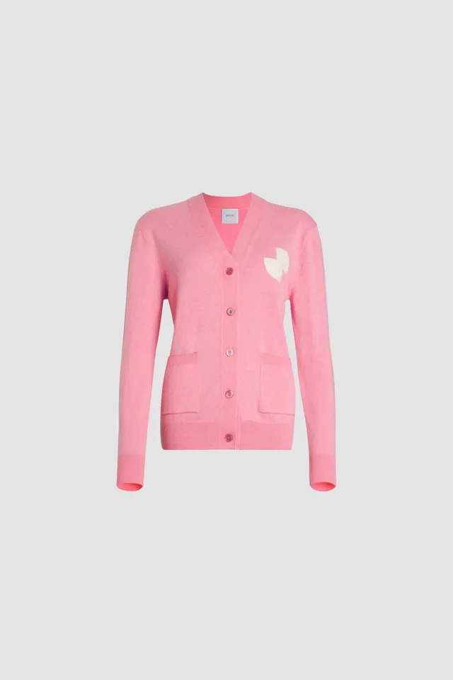 Patou JP KN2188041425P Cardigan laine rosebloom pink