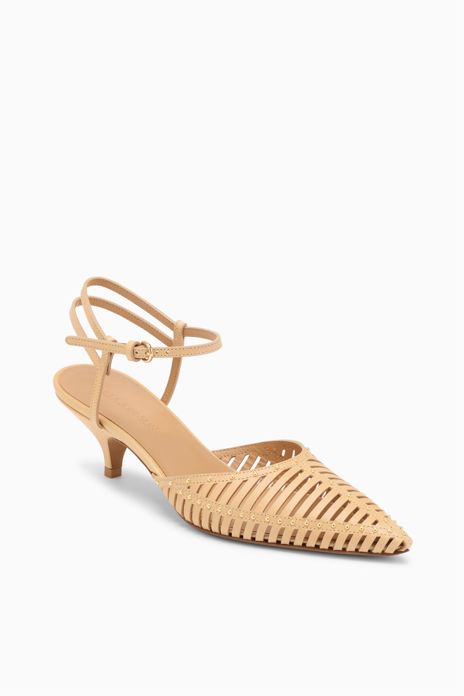 Ulla Johnson Francine escarpins Miele talon 50mm