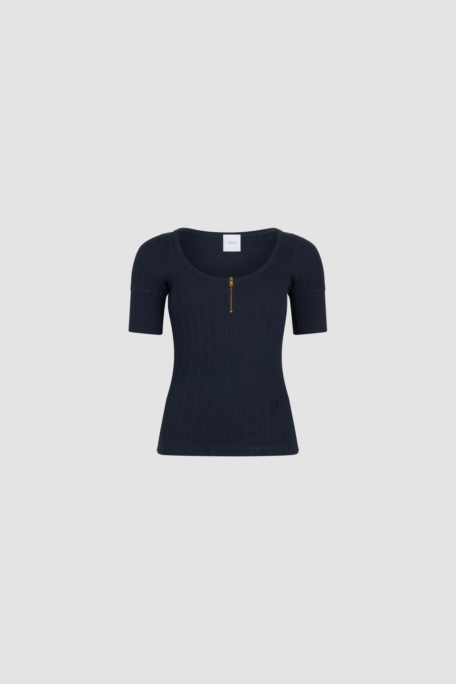 Patou T-Shirts t-shirt JE148 bleu marine coton bio