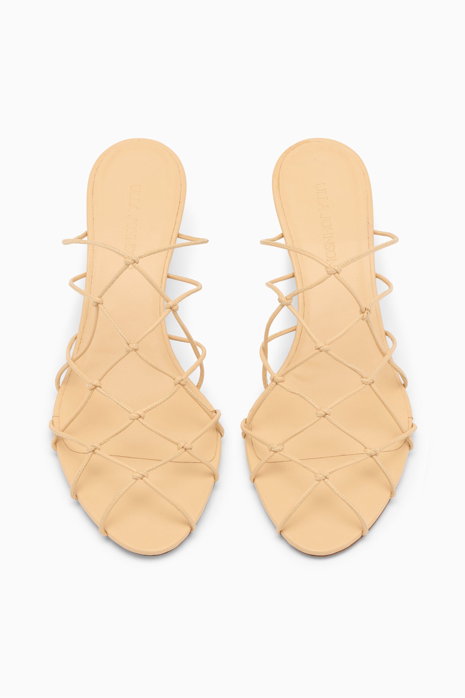 Ulla Johnson Colette Sandale Miele talon 50 mm