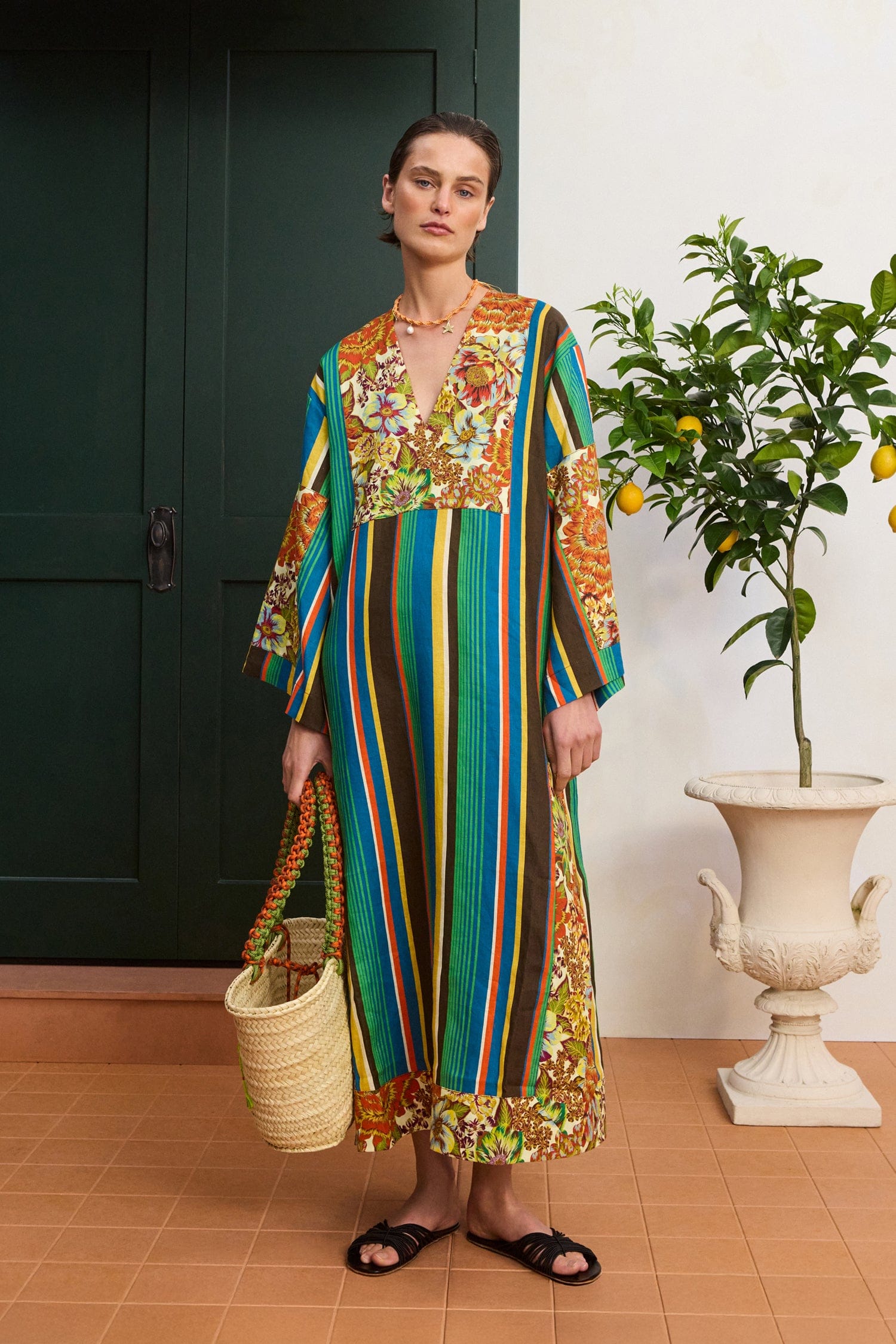 Alemäis Charlie robe midi tunique lin européen