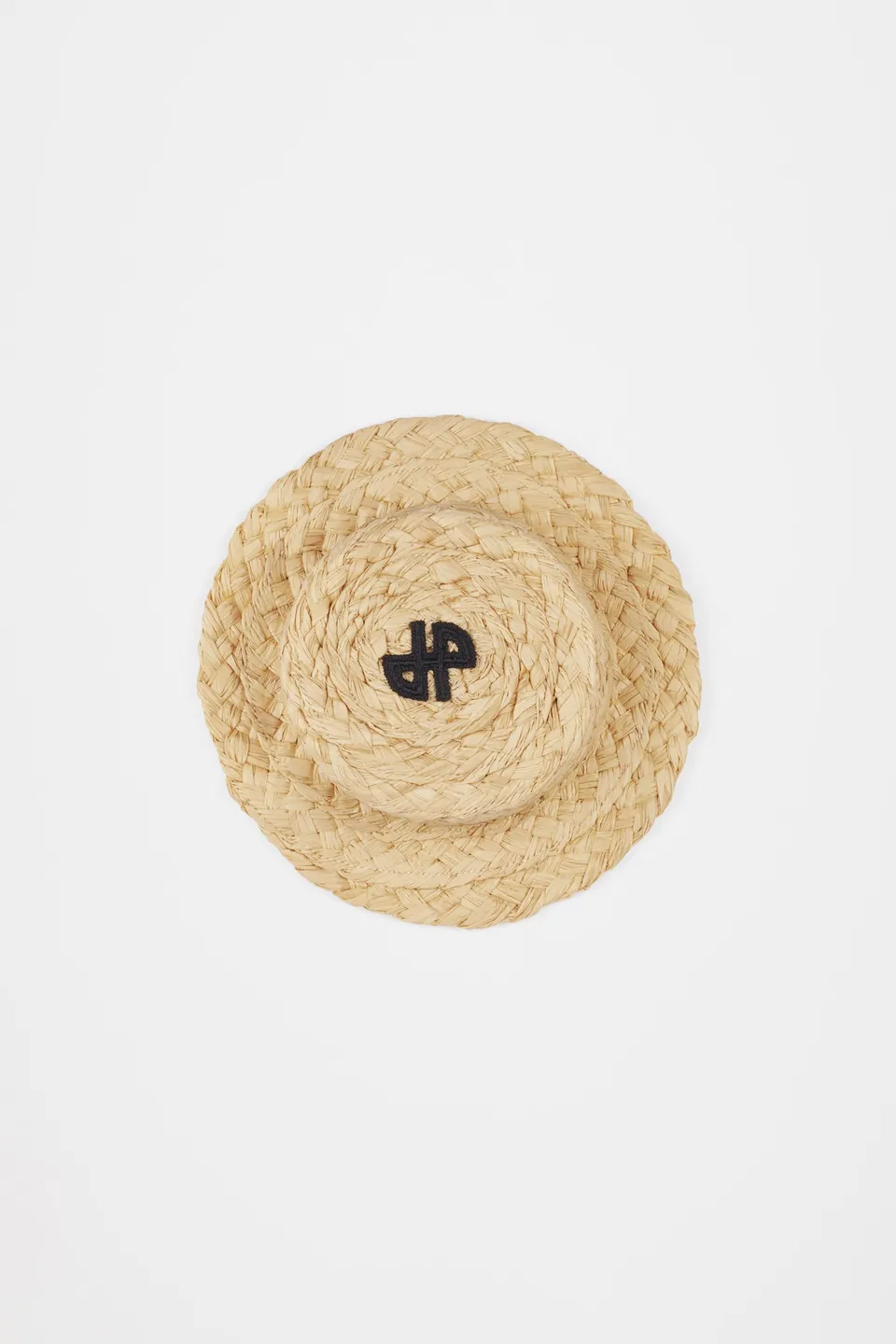 Patou Mini JP P23AC0430140102V canotier raffia vanilla TU