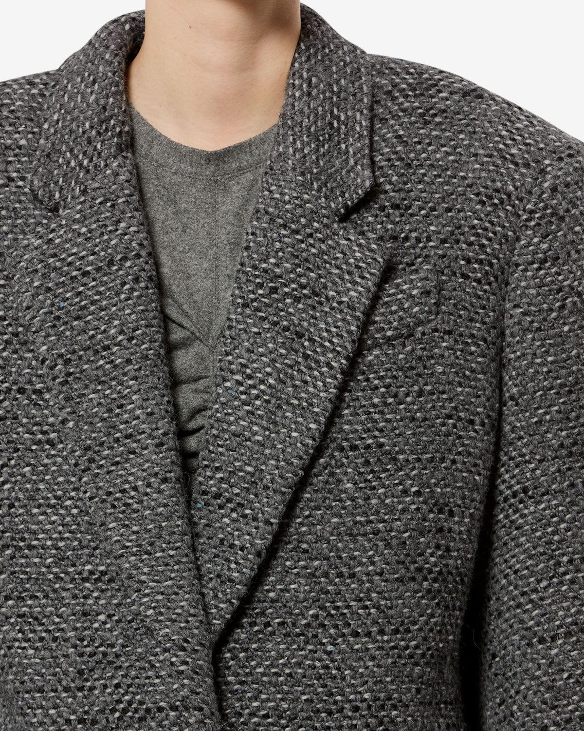 Isabel Marant Parly veste tailleur anthracite chevrons