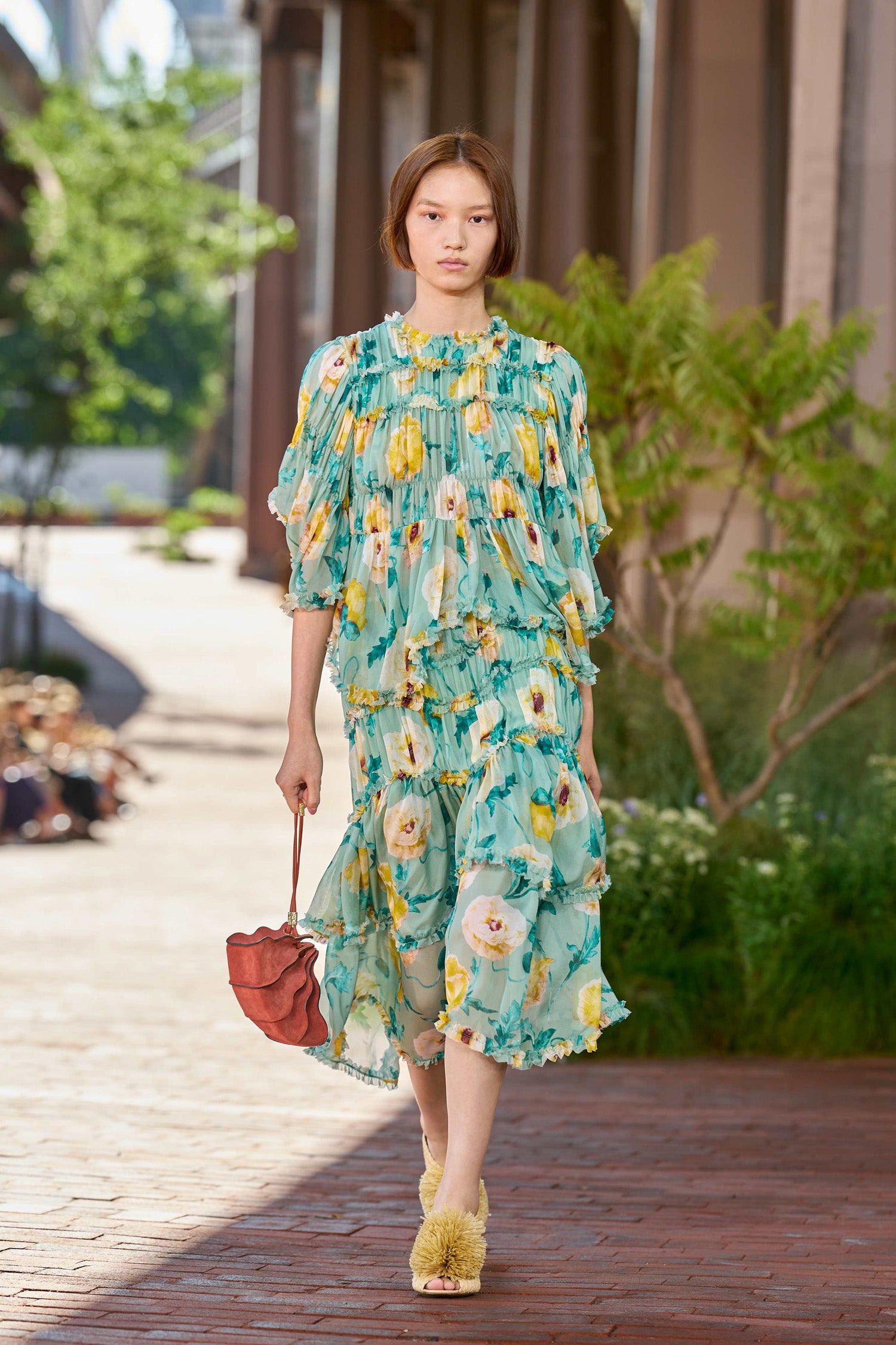 Ulla Johnson Adria sac bandoulière daim Terracotta