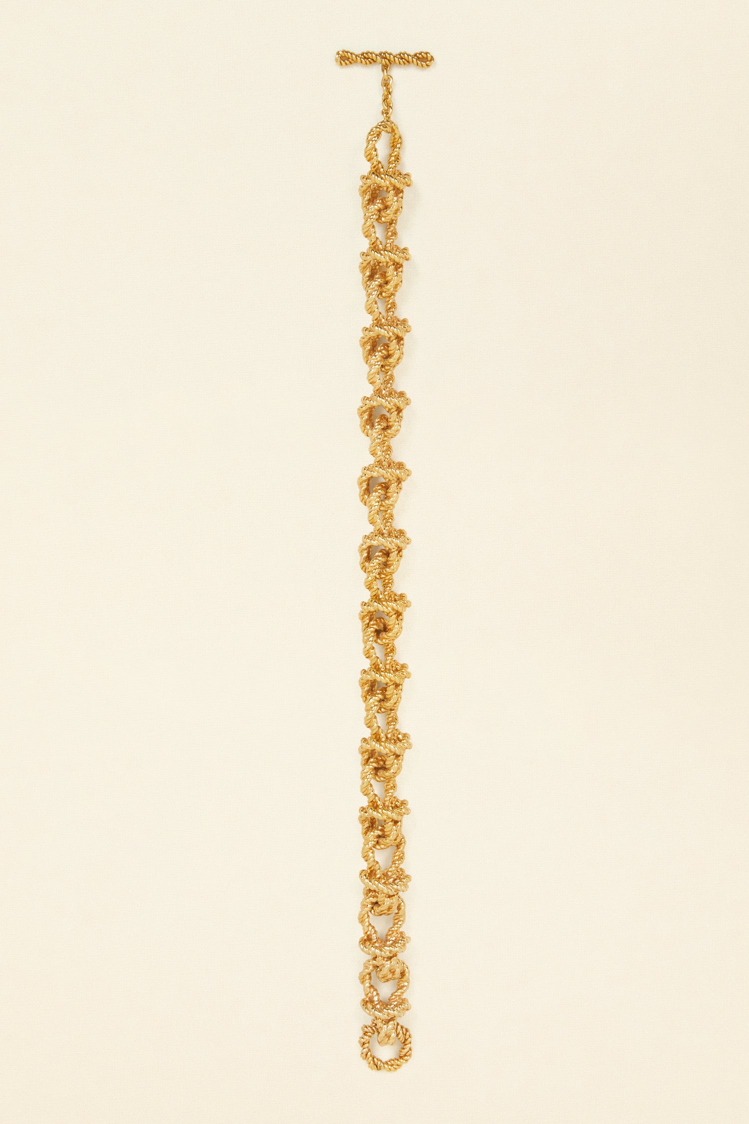 Patou JW077 collier chaîne doré laiton Taille Unique