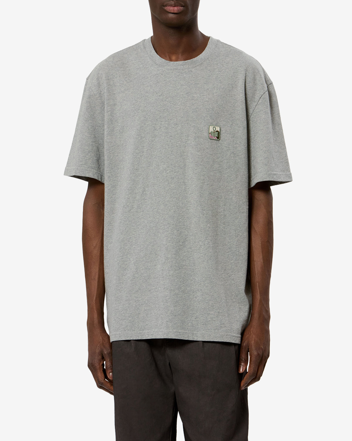 Isabel Marant Hugo TS0149HE-D1N07H t-shirt coton gris