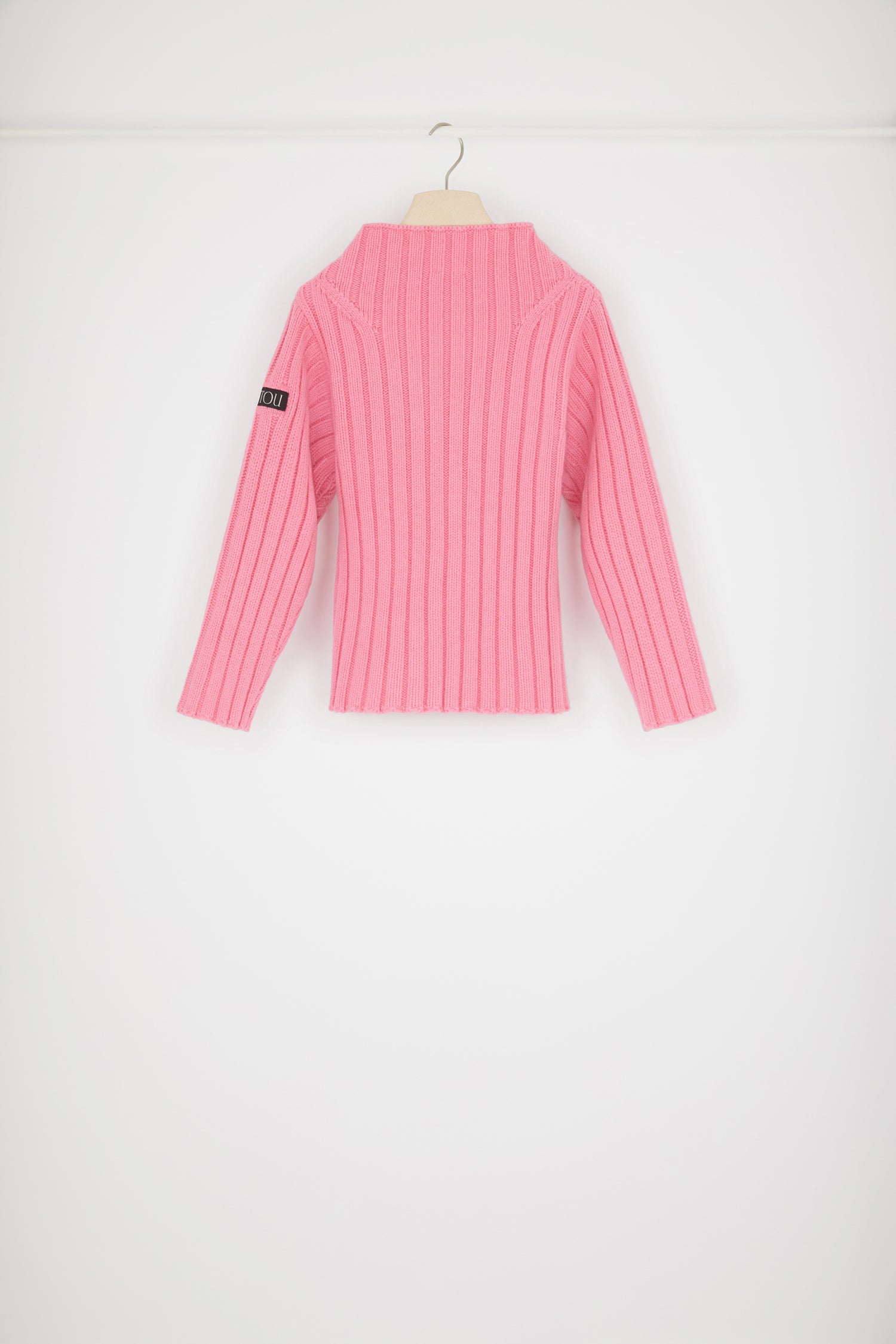 Patou Knitwear pull KN0888052451P laine cachemire rose