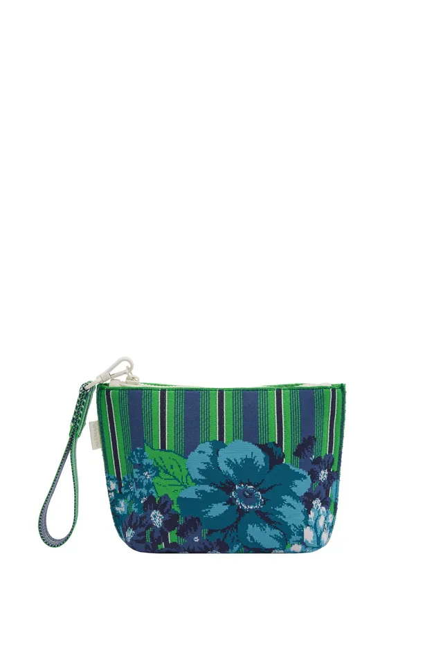 Alemäis Margo pochette jacquard recyclée fleurie