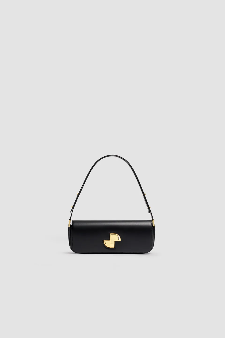 Patou Bags sac Le Lock BA020 cuir noir