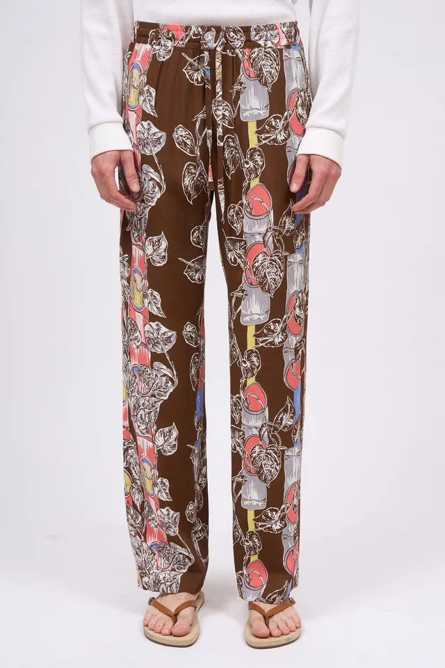 Paul & Joe Tailoring Samy pantalon viscose imprimé vintage