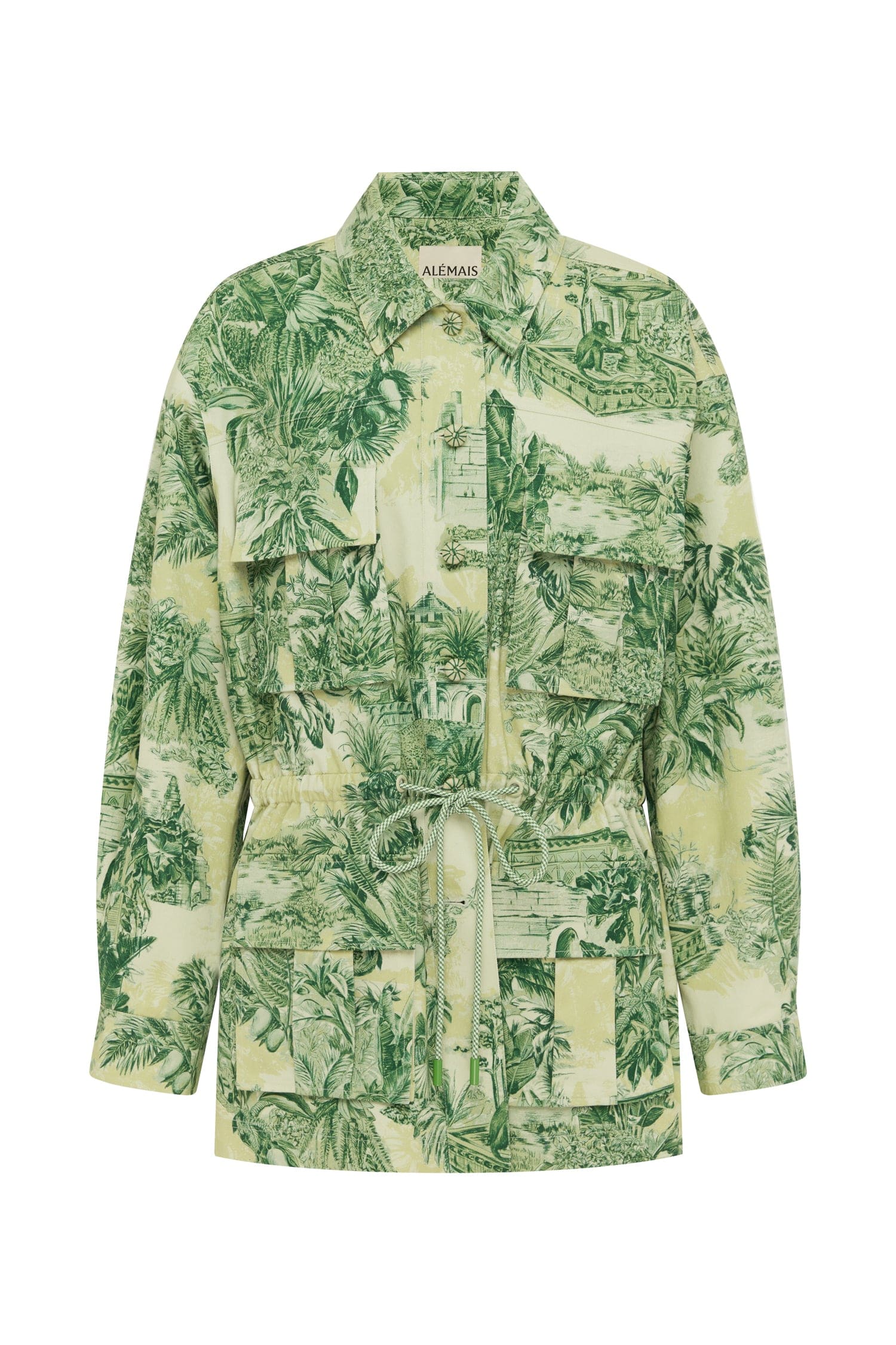 Alemäis Sara Jacket veste coton imprimé jungle