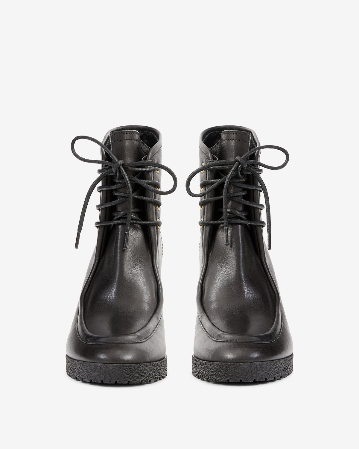Isabel Marant Cylia bottines cuir noir talon 7,5 cm