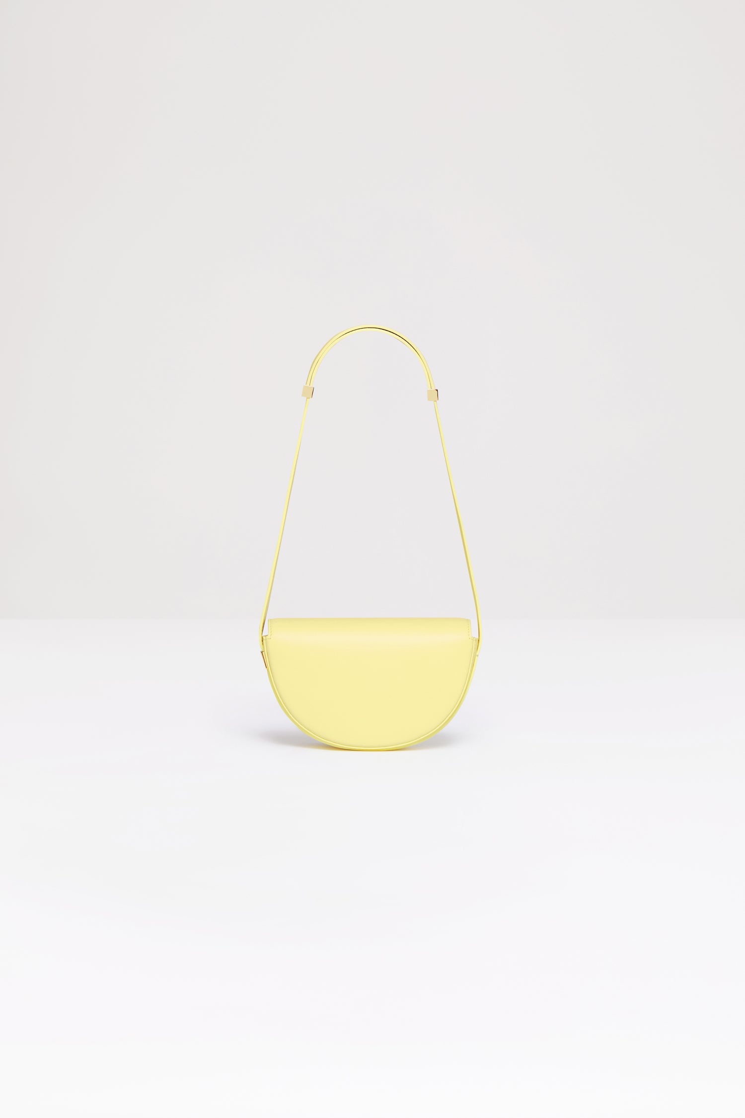 Patou Le Petit Patou sac cuir jaune Ice Yellow 20 cm
