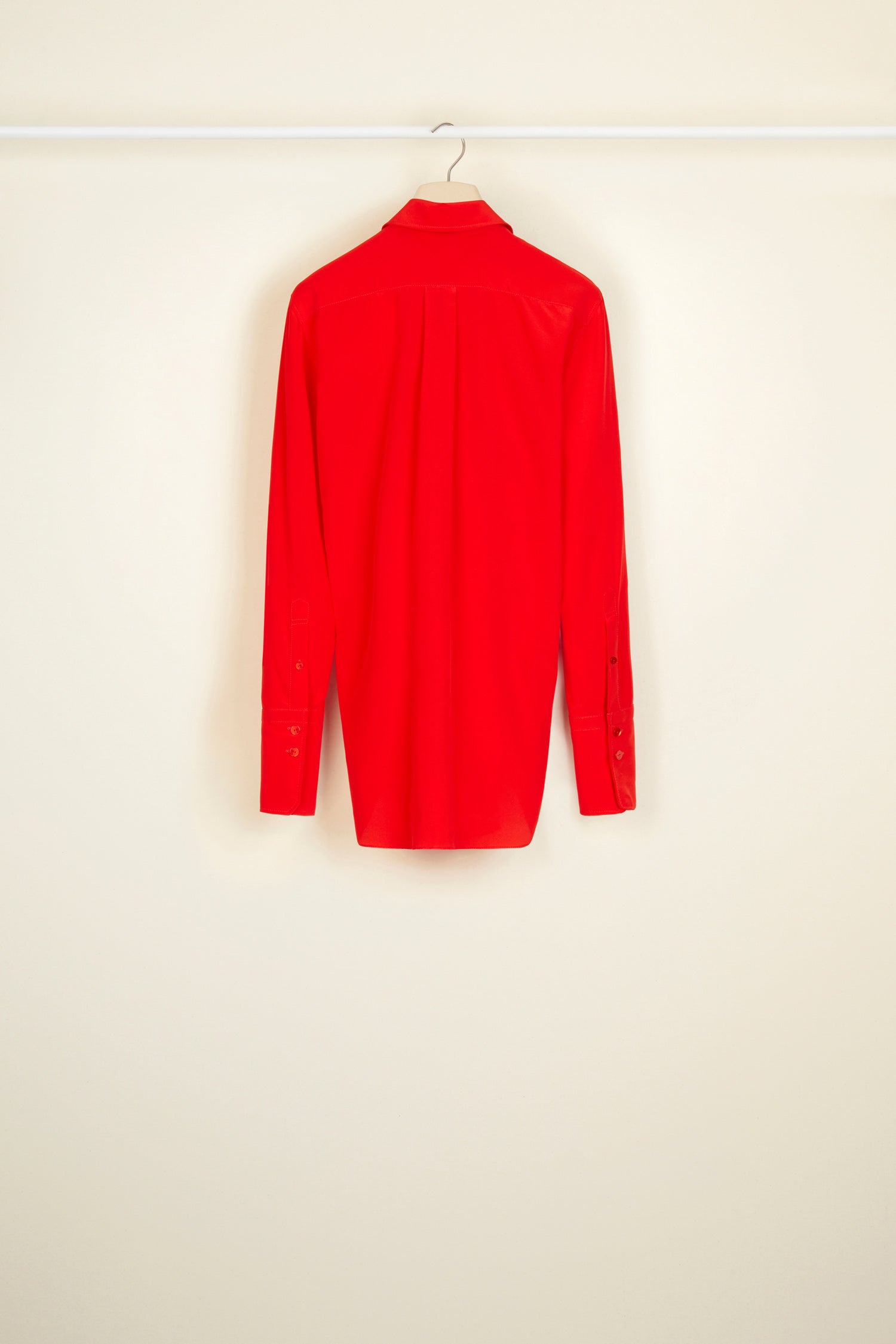 Patou BL003 blouse soie rouge Poppy 34-44