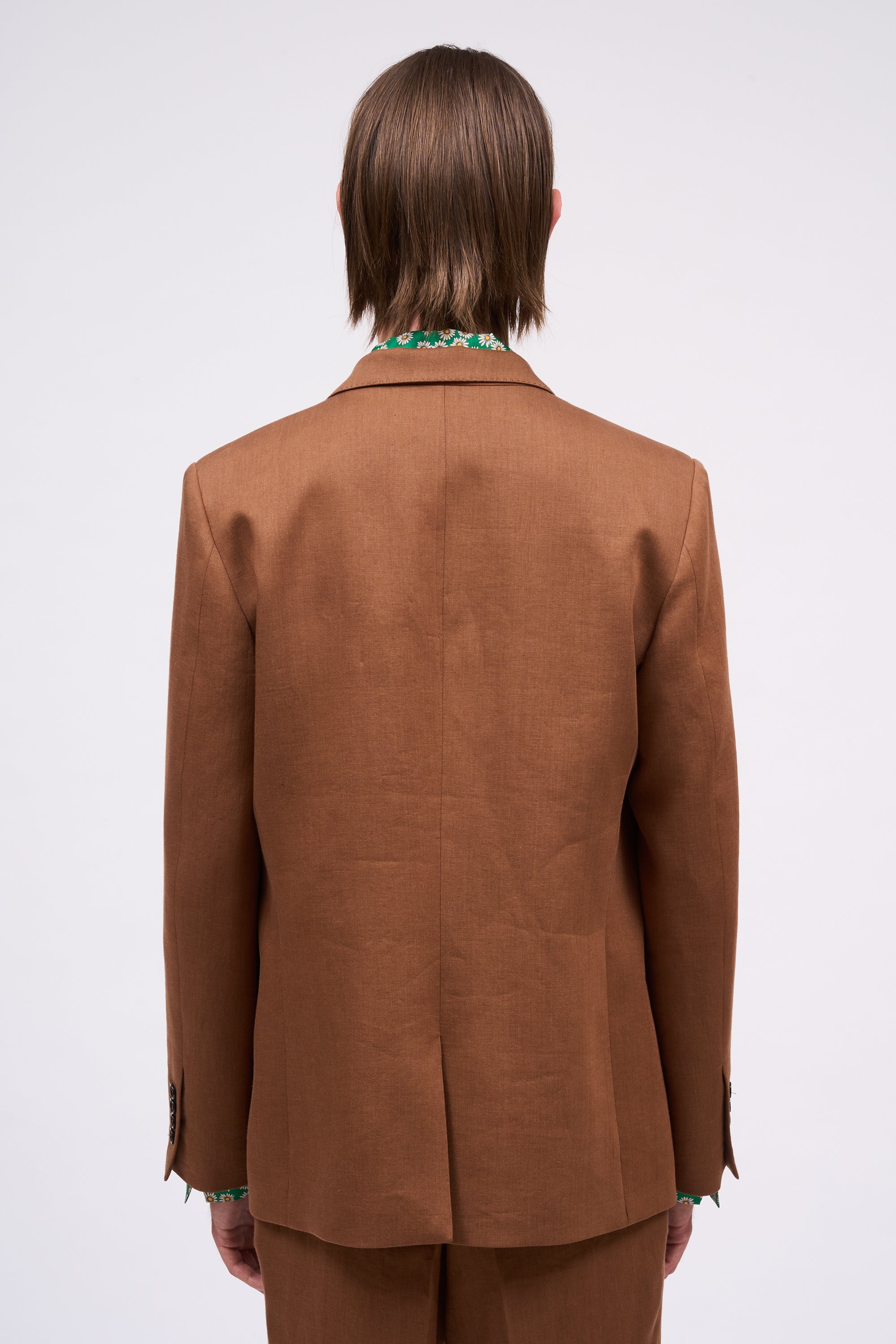 Paul & Joe Heidi veste marron lin eighties