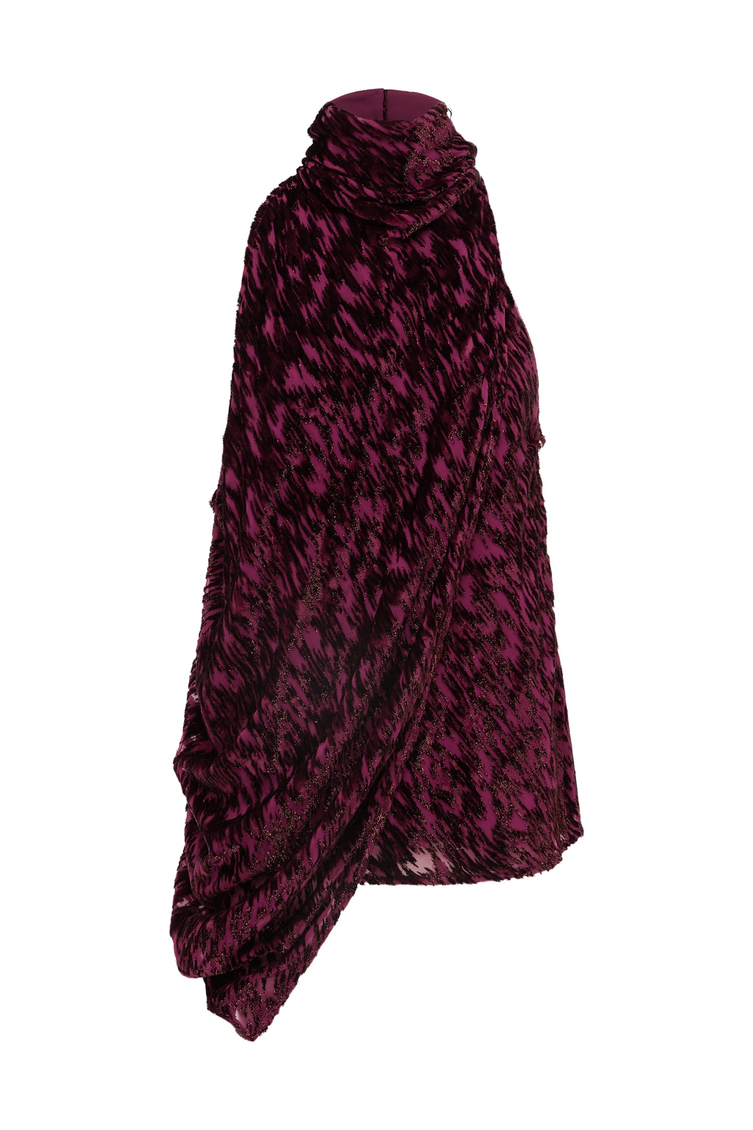 Alemäis Jimi Top haut halter velours métallique