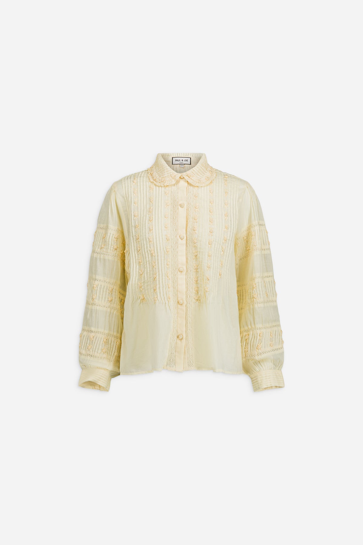 Paul & Joe Royan blouse mousseline coton manches longues