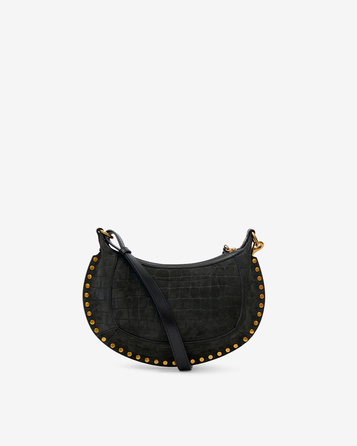 Isabel Marant Oskan Moon PP0003FA sac cuir noir croco