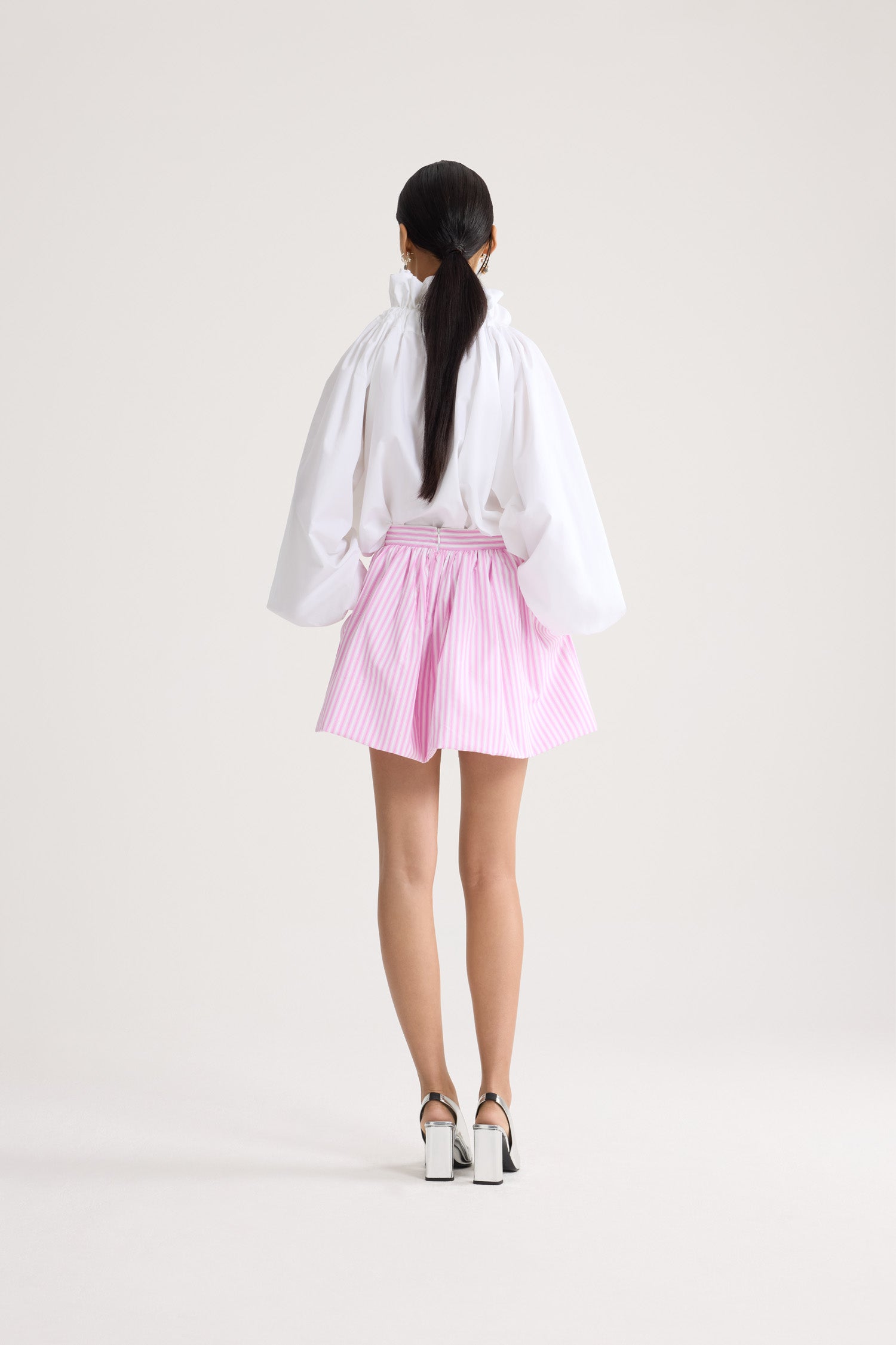 Patou La Patou blouse blanche coton popeline bio