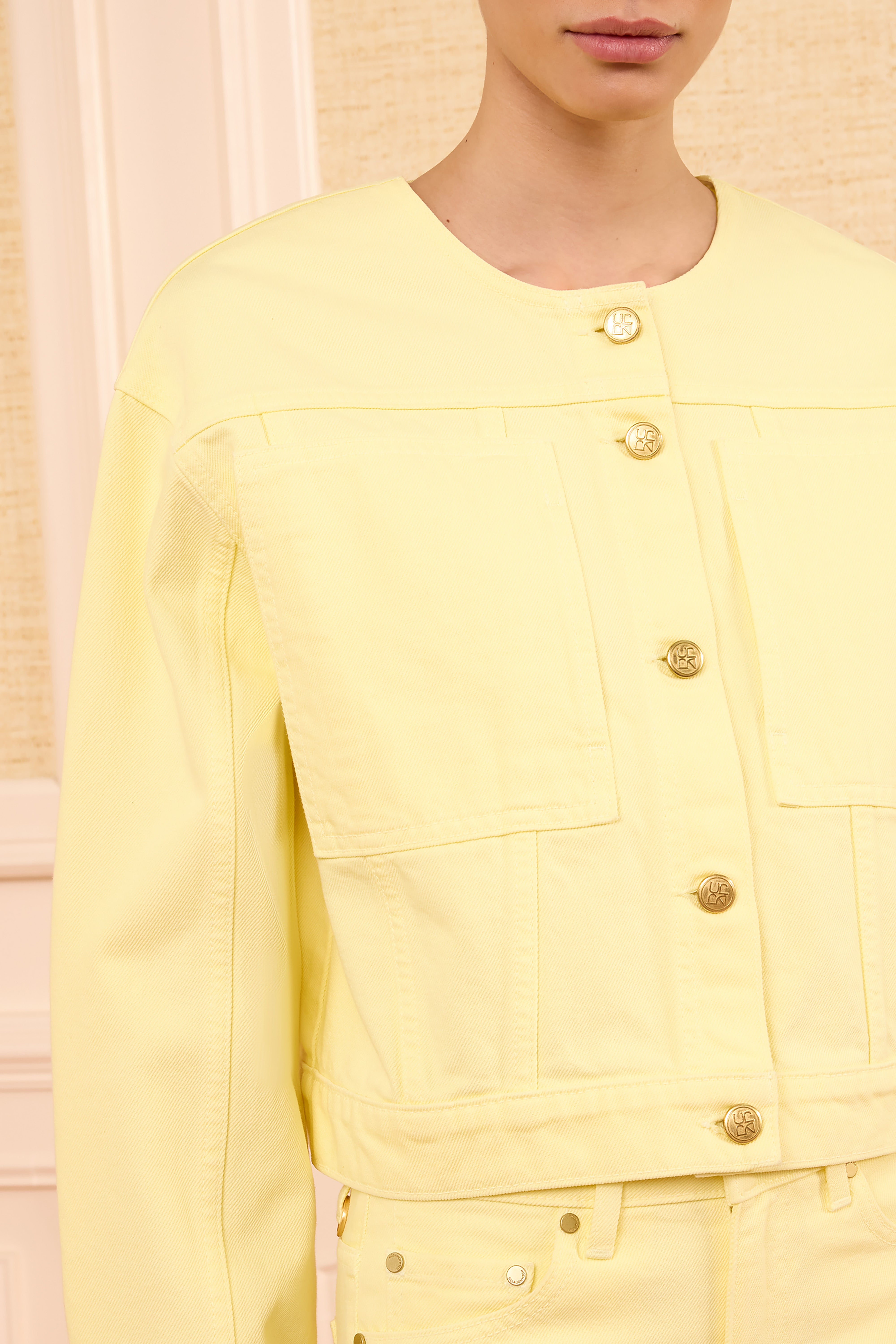 Ulla Johnson Briar veste jean Chantilly