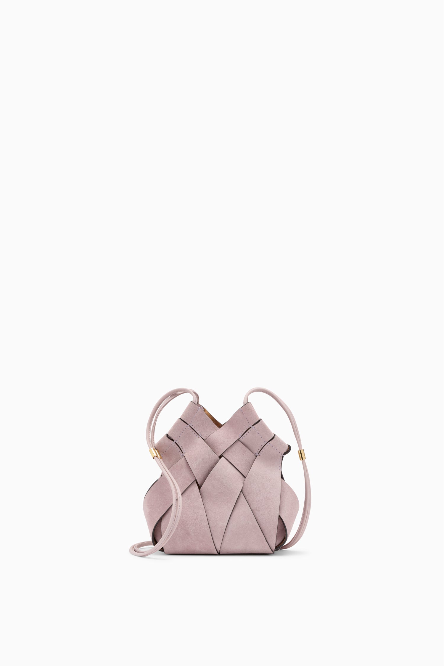 Ulla Johnson Charlotte sac bandoulière Lilac tressé