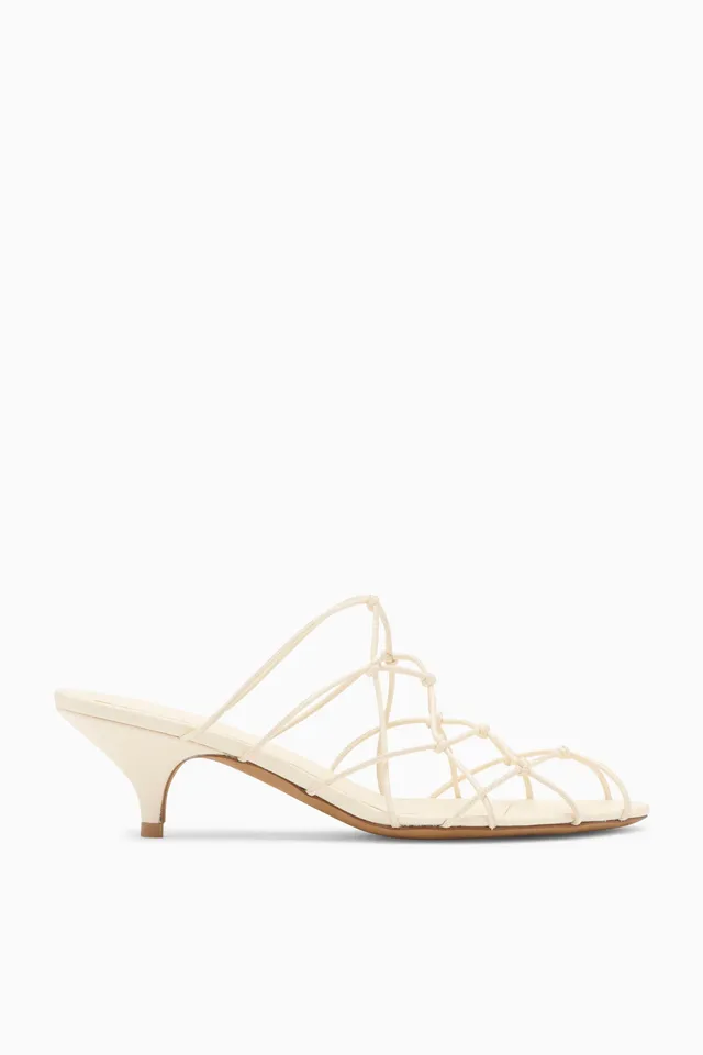 Ulla Johnson Colette PF261003 sandale talon Pearl