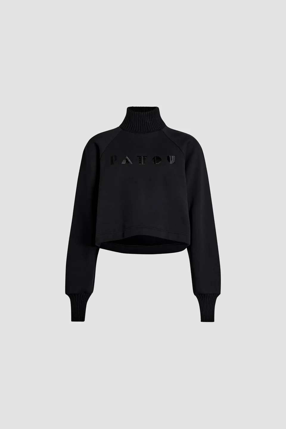 Patou Art Deco H24JE1269995999B sweat coton noir