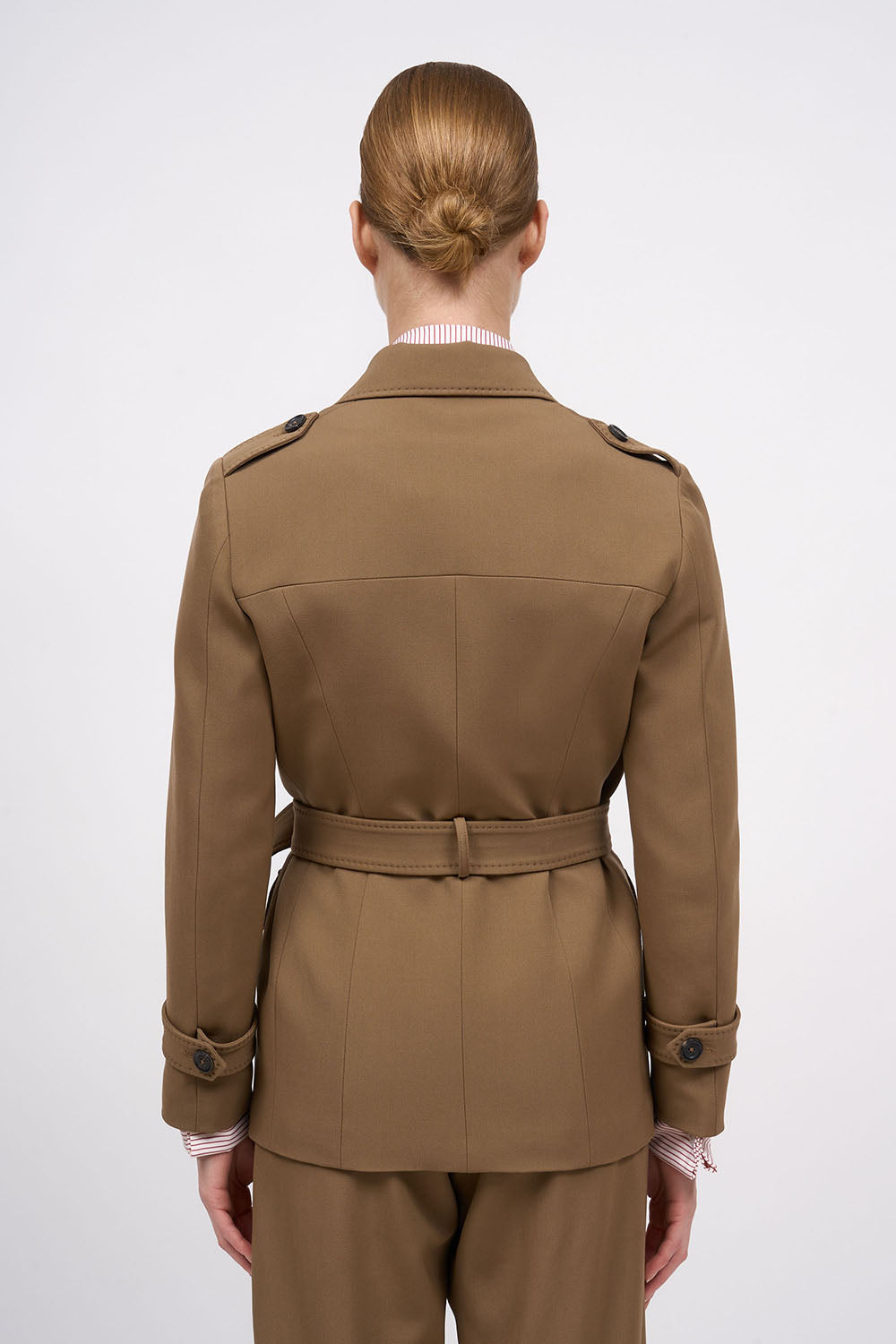 Paul & Joe Eddy veste saharienne laine vierge
