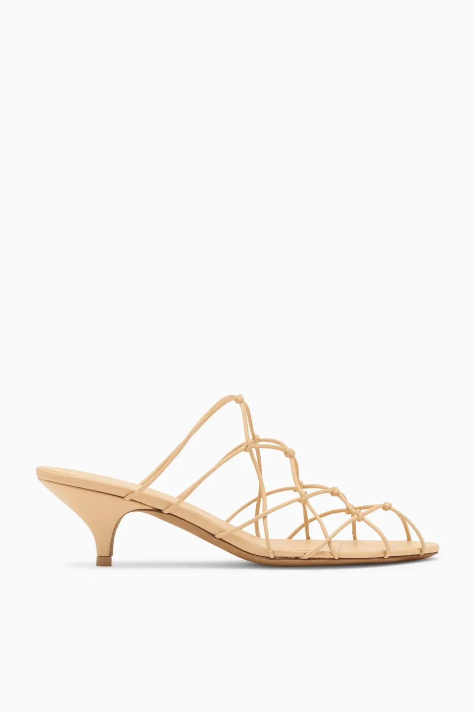 Ulla Johnson Colette Sandale Miele talon 50 mm