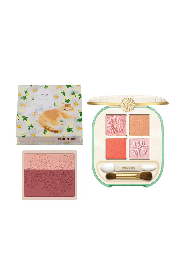 Paul & Joe Yeux set blush ombre à paupières rosé champagne