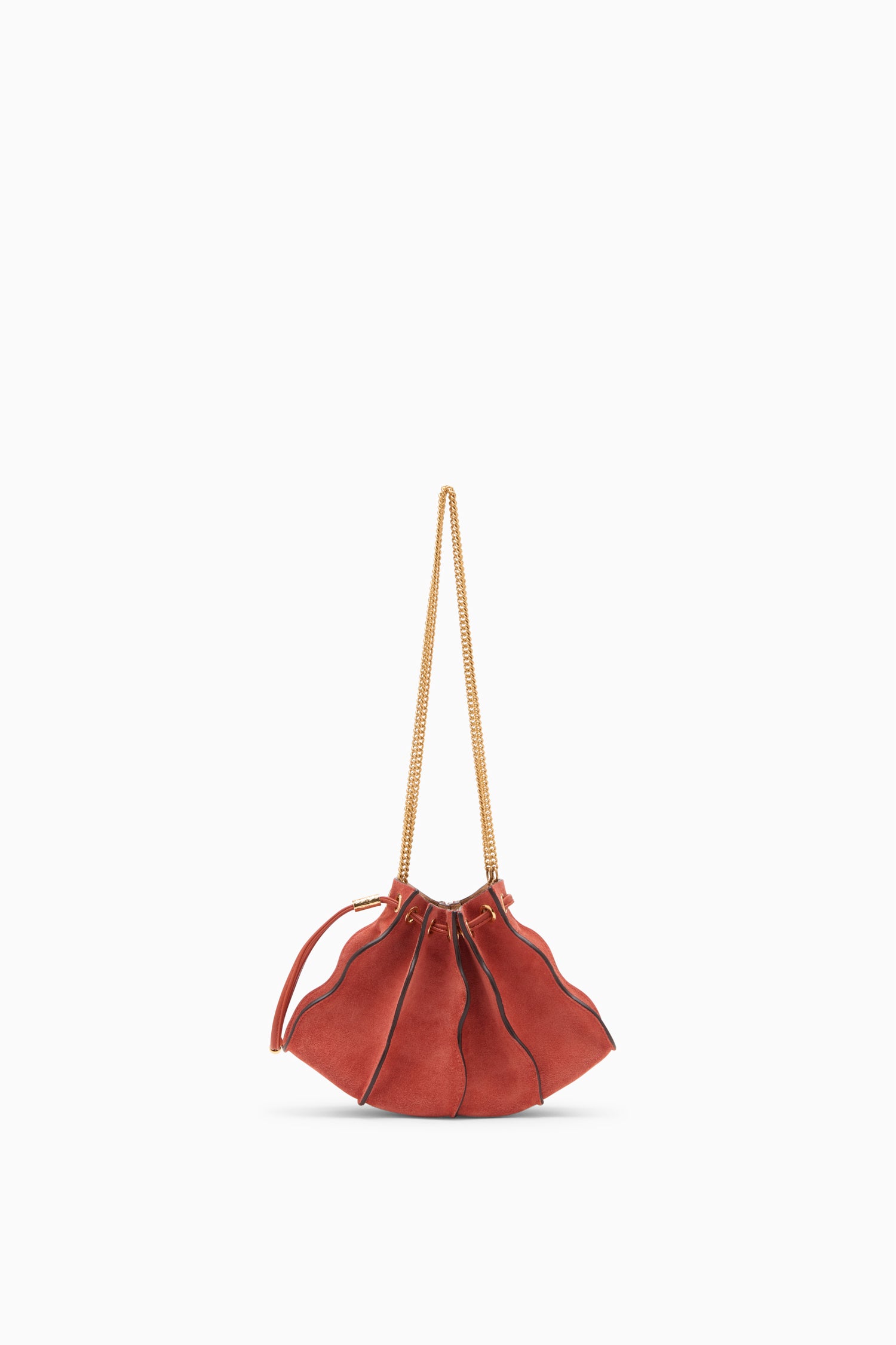 Ulla Johnson Adria sac bandoulière daim Terracotta