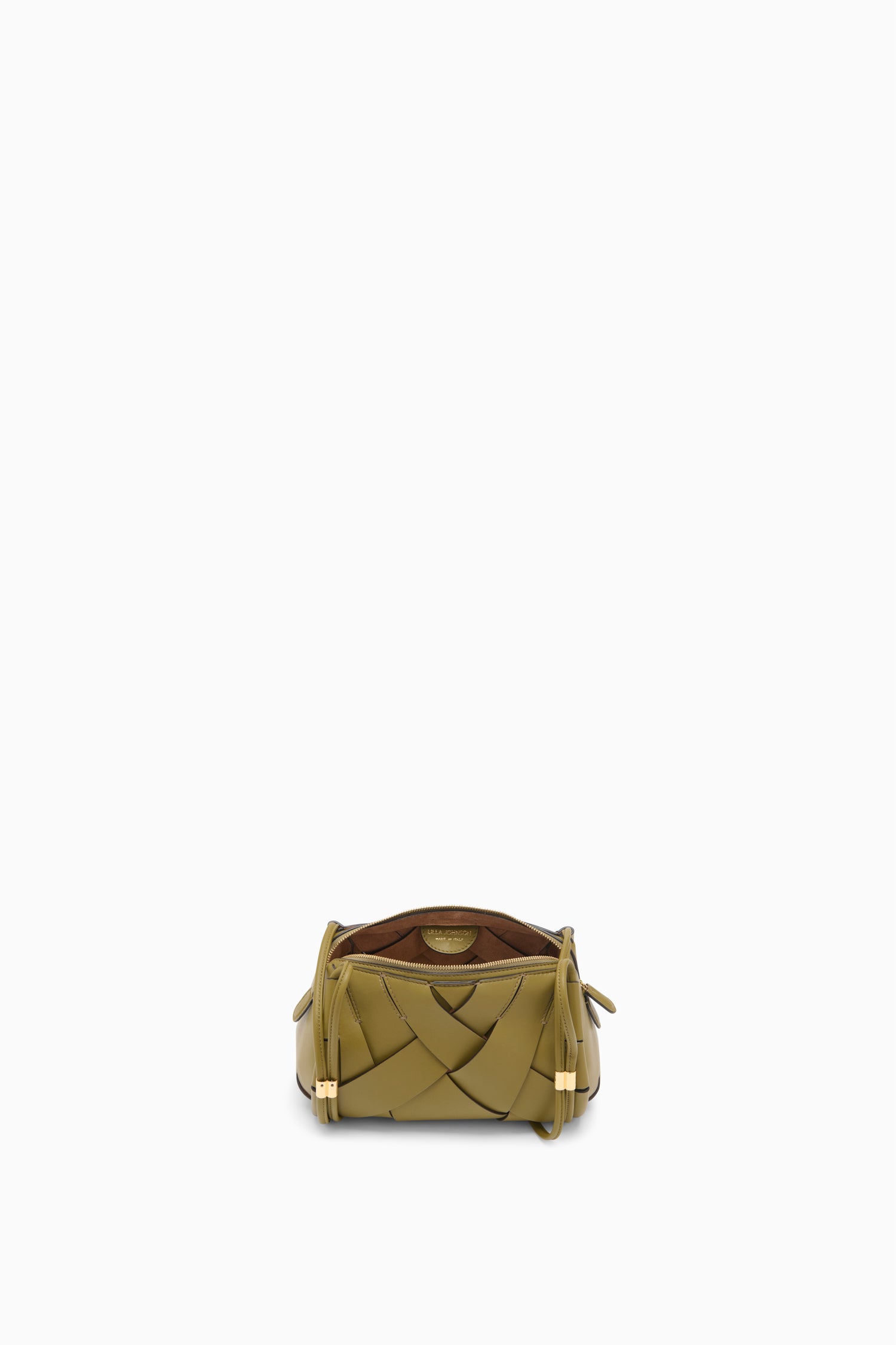 Ulla Johnson Charlotte sac caméra cuir Olive OS