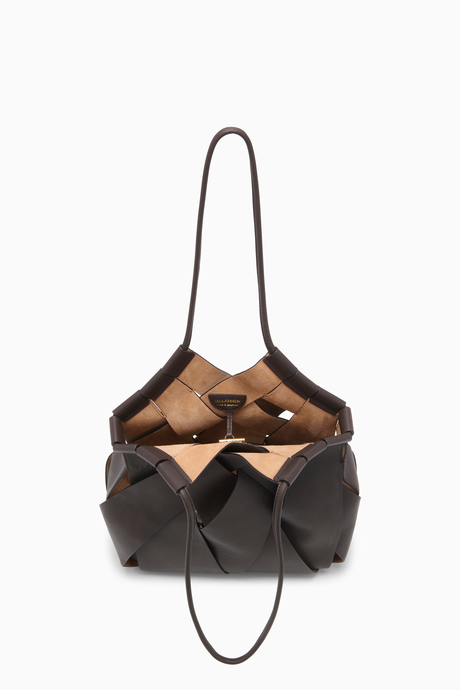 Ulla Johnson Charlotte SP261181 sac épaule Wenge cuir marron