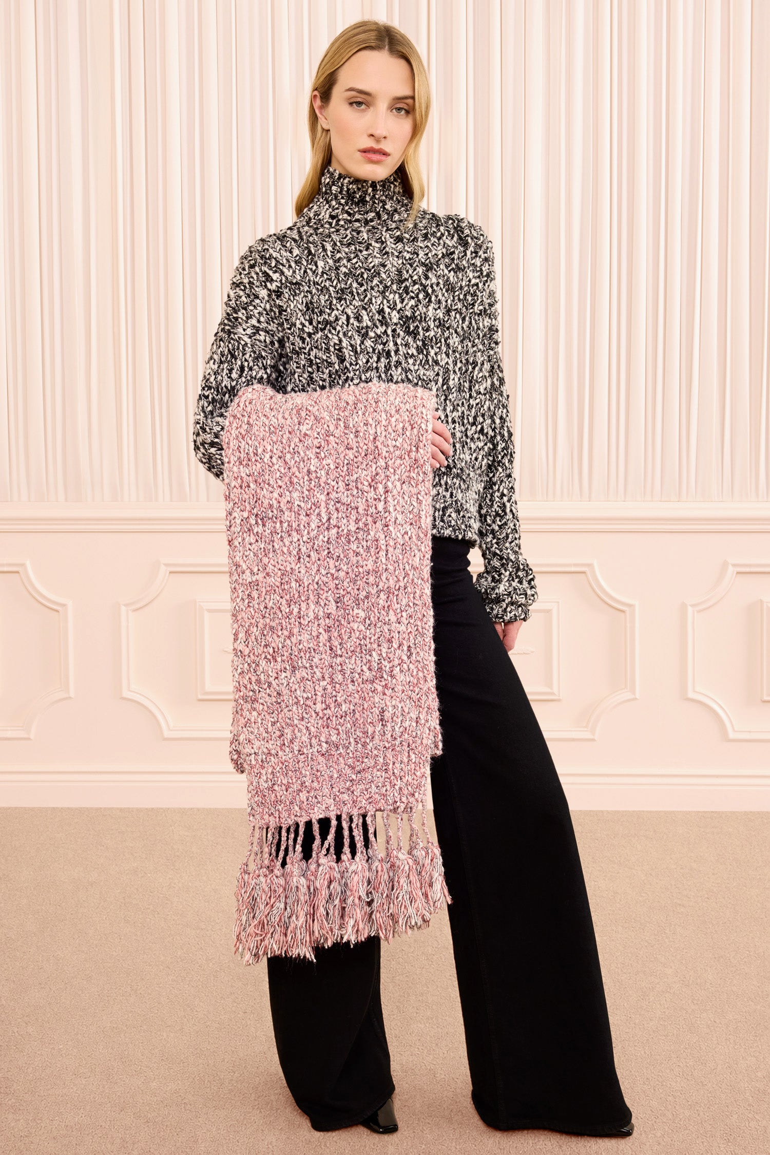 Ulla Johnson Maeve Écharpe Laine Amerena Franges