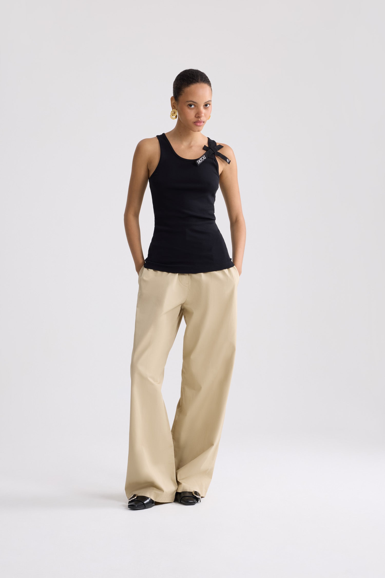 Patou JE2129994999B débardeur coton noir XS-XL