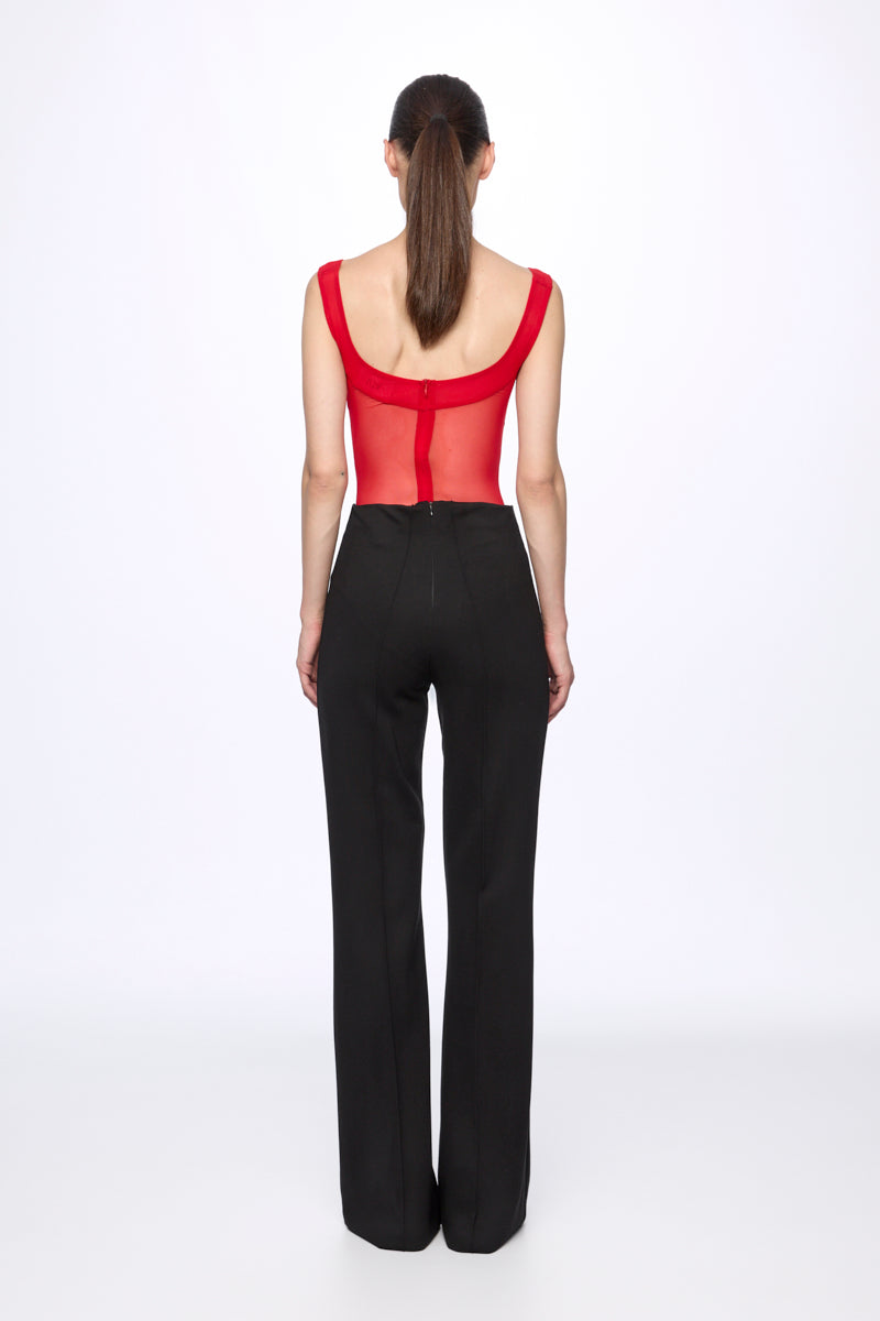 ATU Body Couture Mesh body corset rouge taille S