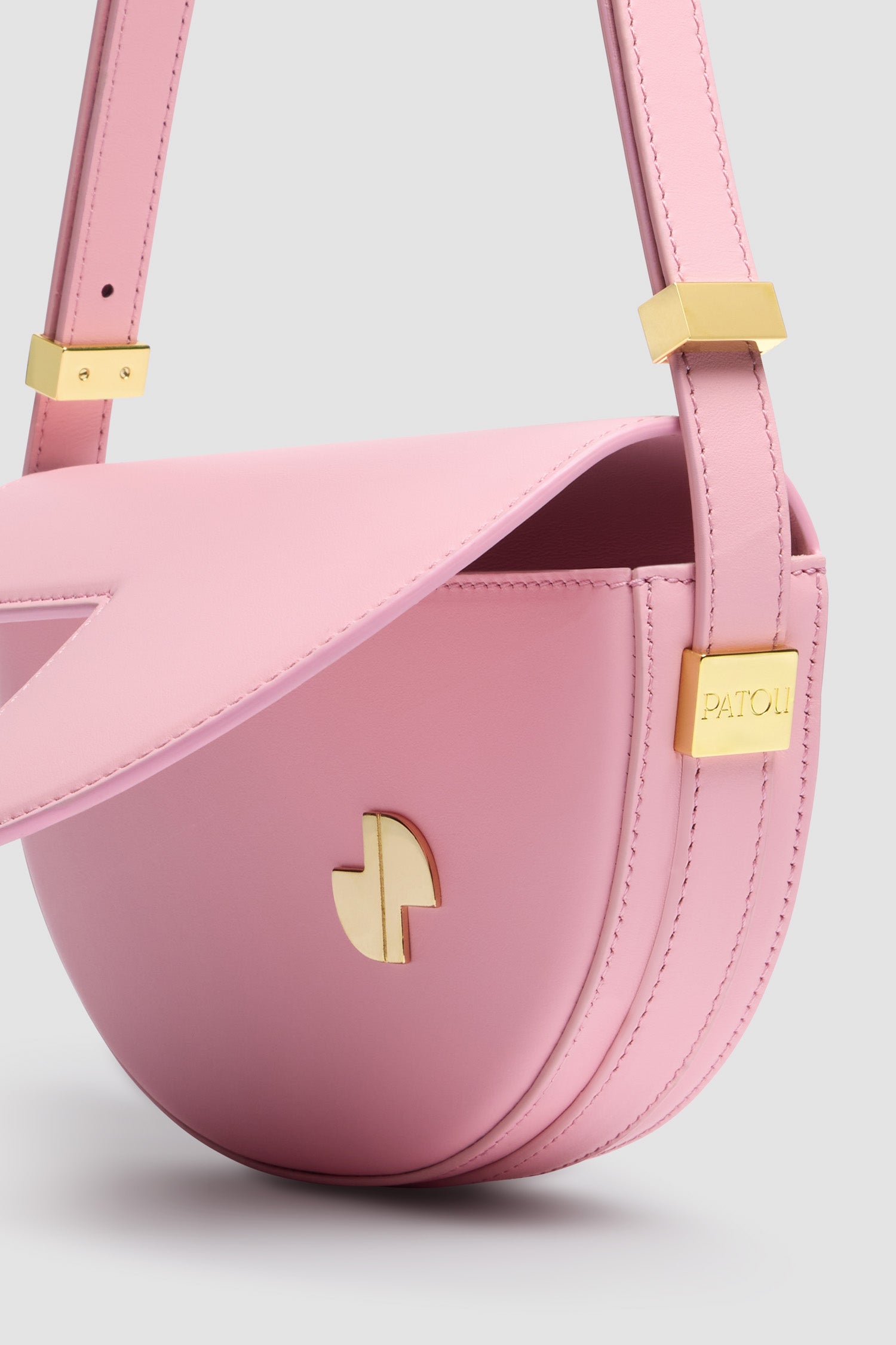 Patou P25BA0245000457P Le Petit Patou sac cuir rose